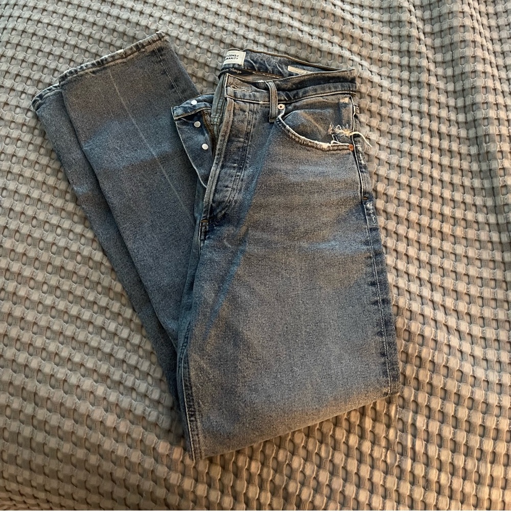 Citizens of humanity Sabine high waist straight leg jeans